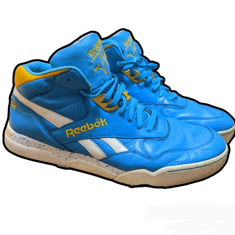 Men's Reebok Reverse Jam Mid Sneakers in Electric Blue